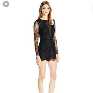 Dolce Vita Eden Black Lace Romper
